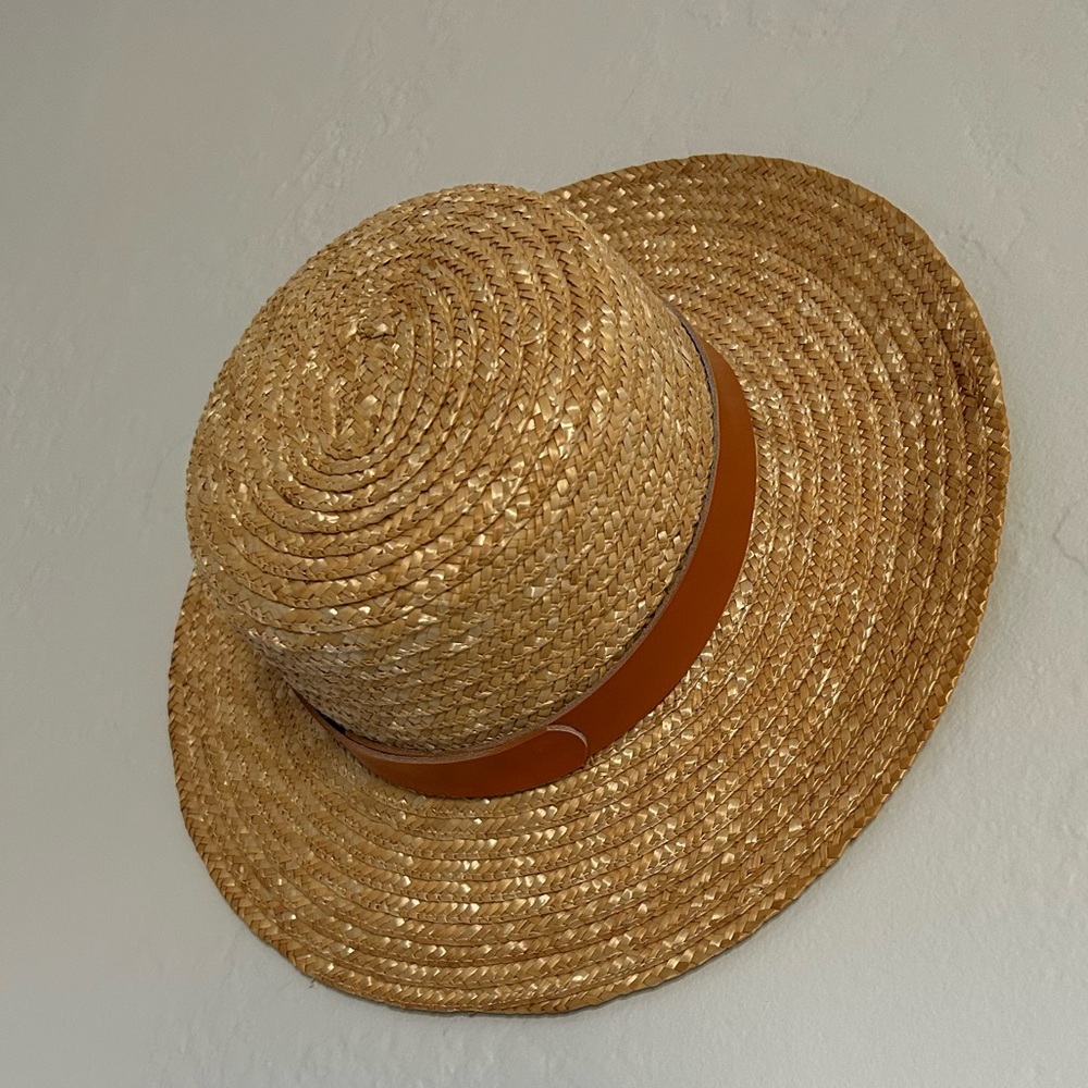 Lack of color straw hat size small